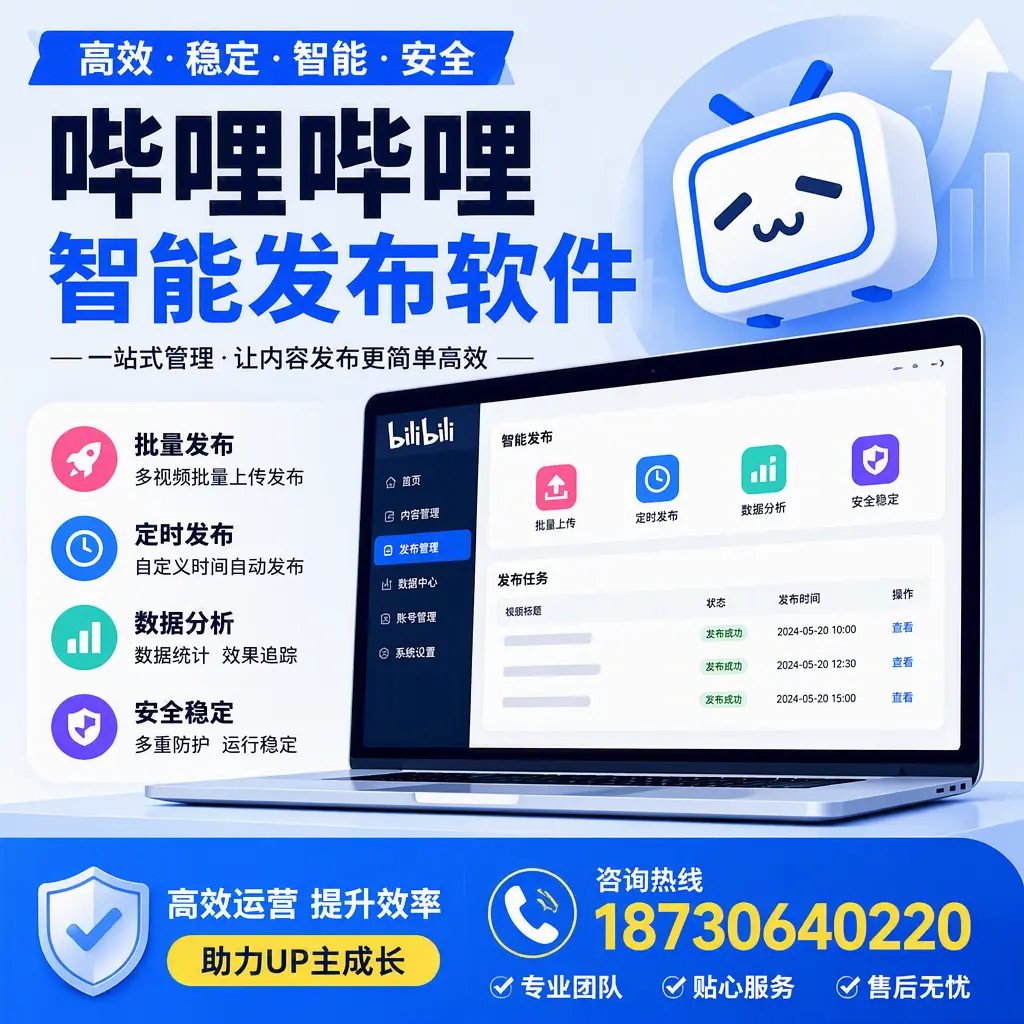 哔哩哔哩智能发布软件的性能测试与评估：和田 用户指南